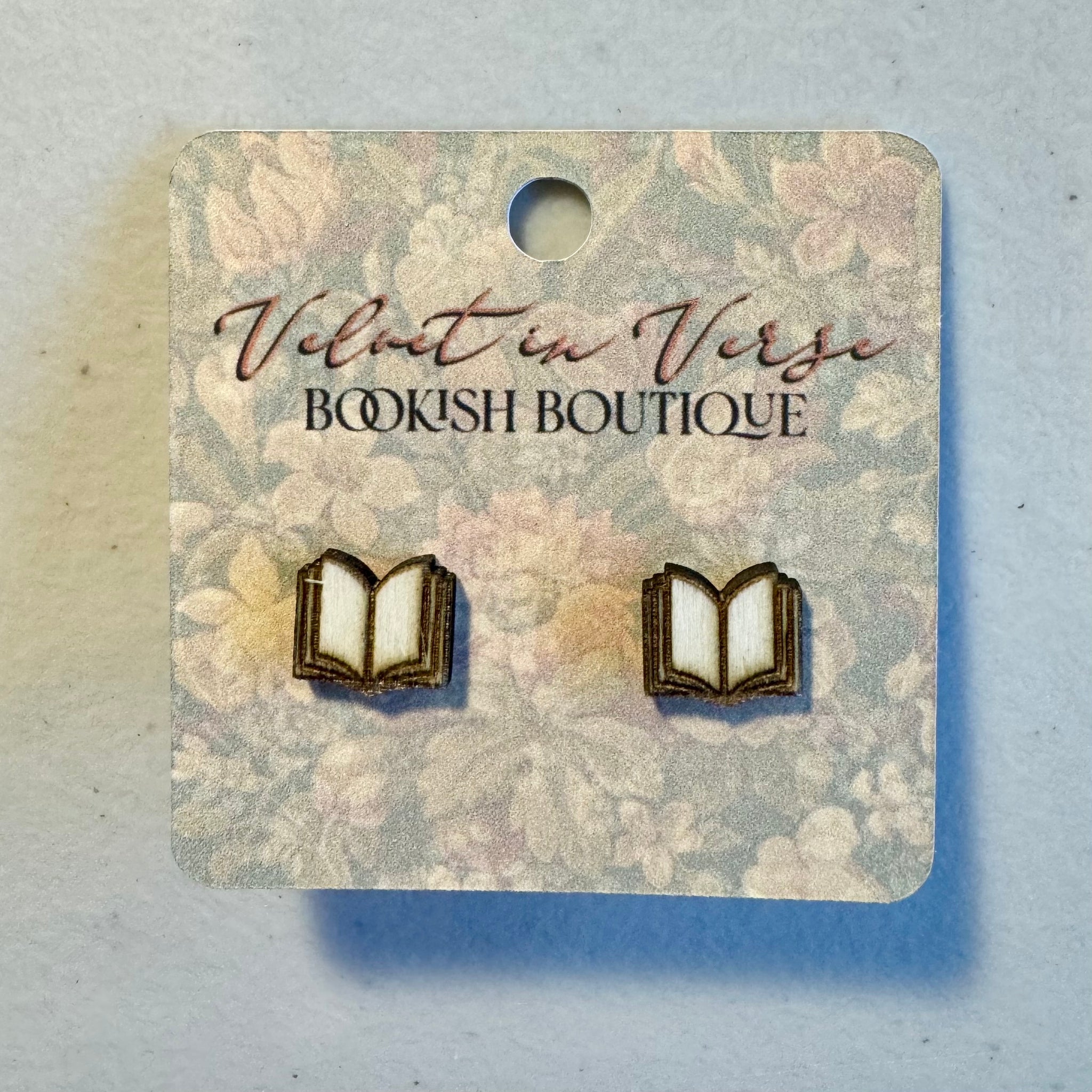 Book Studs - Bookish Earrings