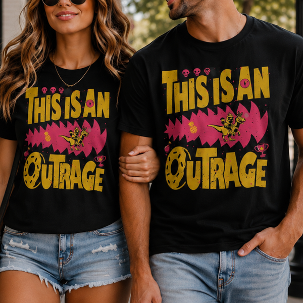 “This is an Outrage” DCC Inspired Tee