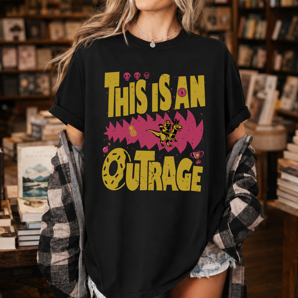 “This is an Outrage” DCC Inspired Tee