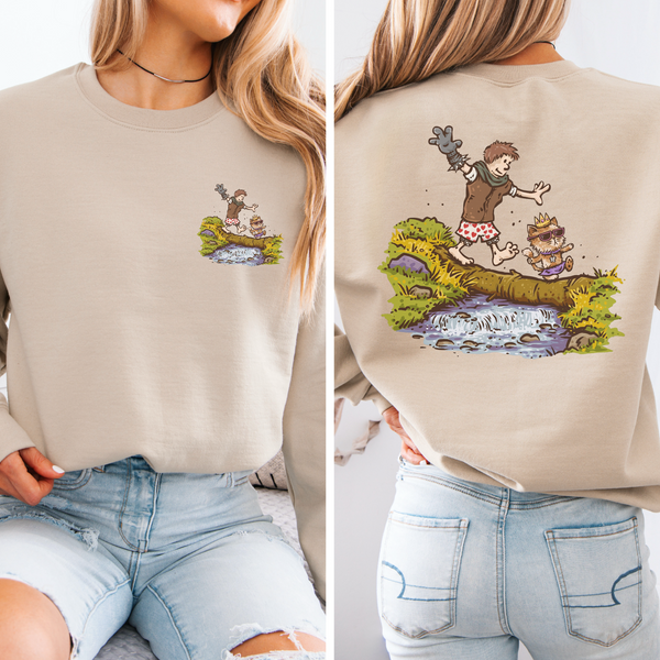 Carl & Donut DCC Inspired Crewneck Sweatshirt