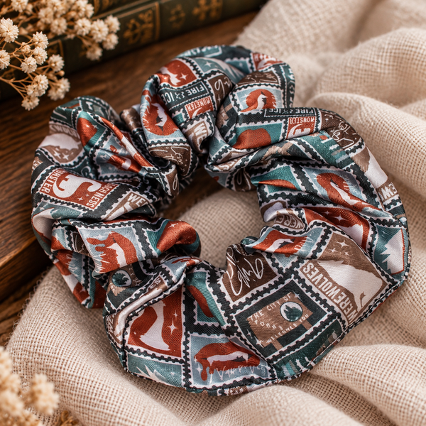 Bookish Satin Scrunchies