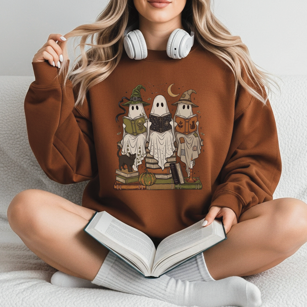 Ghosty Readers Club Crewneck Sweatshirt