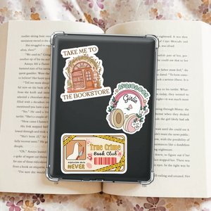“Take Me to the Bookstore” Bookish Sticker