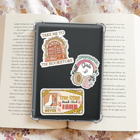 “Take Me to the Bookstore” Bookish Sticker