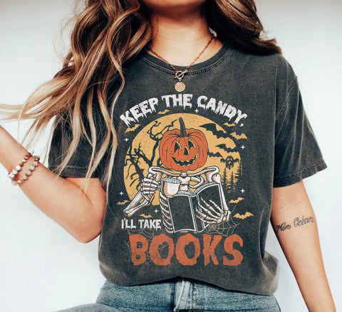 “Keep the Candy” — Vintage Style Tee