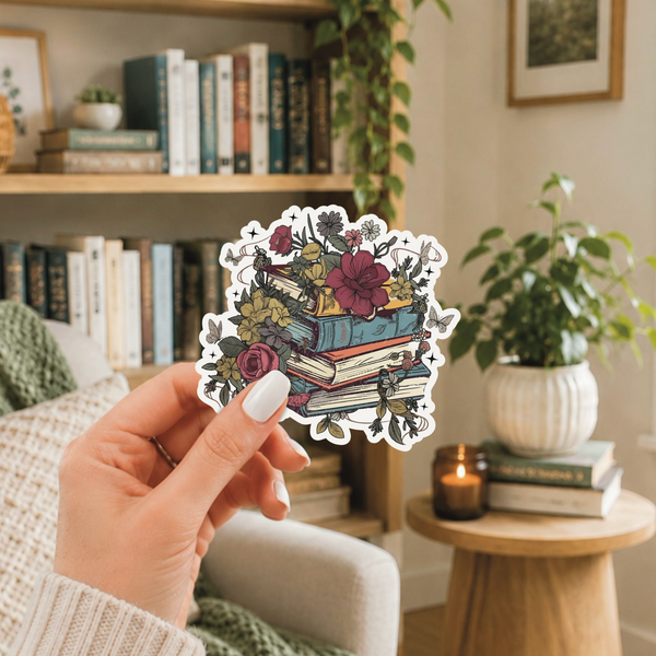 Bookish Vinyl Stickers — Wholesale (Packs of 9)