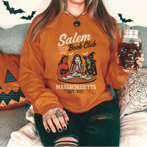 “Salem Bookclub” Crewneck Sweatshirt