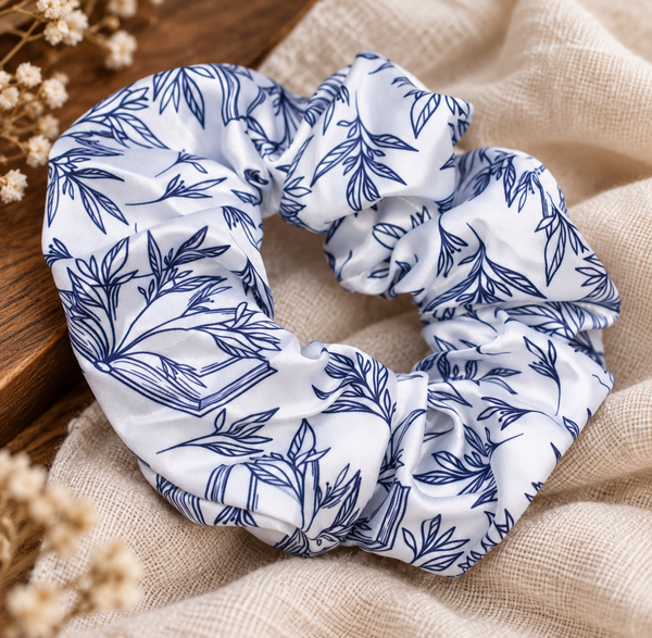 Bookish Satin Scrunchies