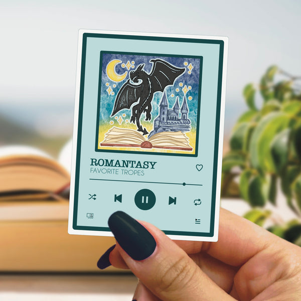 Bookish Vinyl Stickers — Wholesale (Packs of 9)