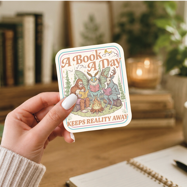 Bookish Vinyl Stickers — Wholesale (Packs of 9)