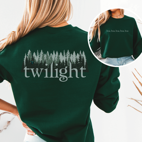 “Hoa, Hoa, Hoa, Hoa, Hoa” — Twilight Inspired Crewneck Sweatshirt