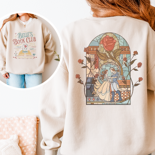 PREORDER “Belle’s Book Club” Nostalgic Crewneck Sweatshirt
