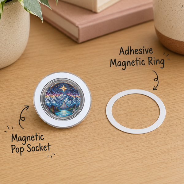 Kindle Accessory Bundle — Clear Case, Insert & Popsocket